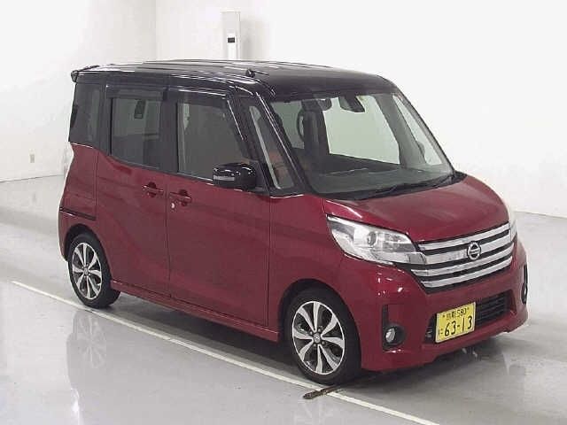 4124 Nissan Dayz roox B21A 2015 г. (JU Hiroshima)